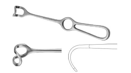 МІДДЛДОРФ РЕТРАКТОР ВІДКРИТ. 20X22MM 215MM